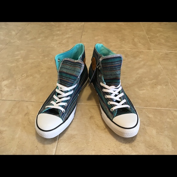 NWT Converse All Star Baja Surfer High Tops, 13 - Picture 3 of 6